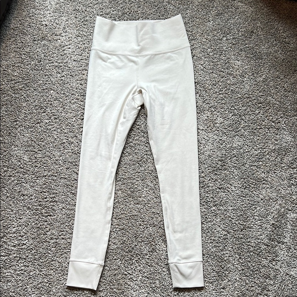 Athleta White High-Waisted Leggings